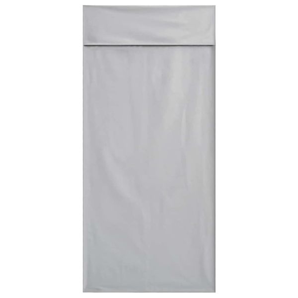 Външни кърпи за стол 2 pcs Сив 130 x 60 см Полиестер и полиамид