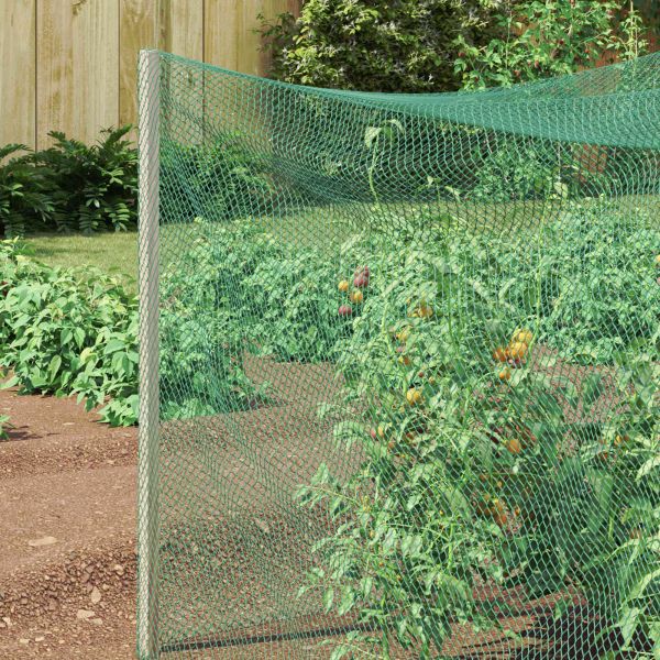 Мрежа за защита на птици Зелен 2 x 10 m Полиетилен