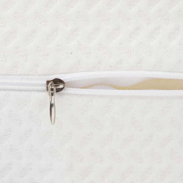 Възглавница с възглавница Бяло 26 x 21 x 15 см Полиестер