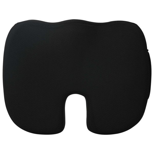 Възглавница с възглавница Черно 46 x 38 x 8 см Мрежа