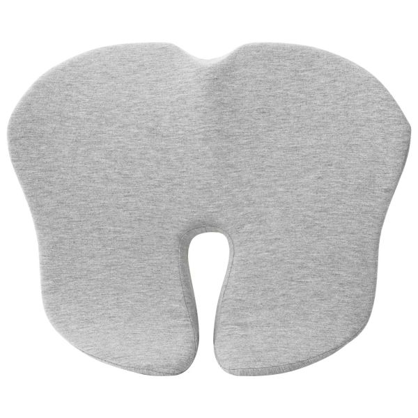 Възглавница с възглавница Светлосиво 50 x 43 x 10 см Памук