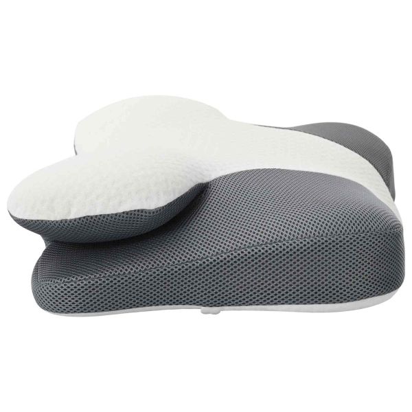 Възглавница с възглавница Бяло 59 x 38 x 14 см Полиестер