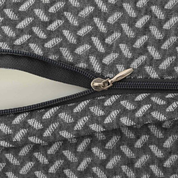 Възглавница с възглавница Сив 59 x 38 x 14 см Полиестер