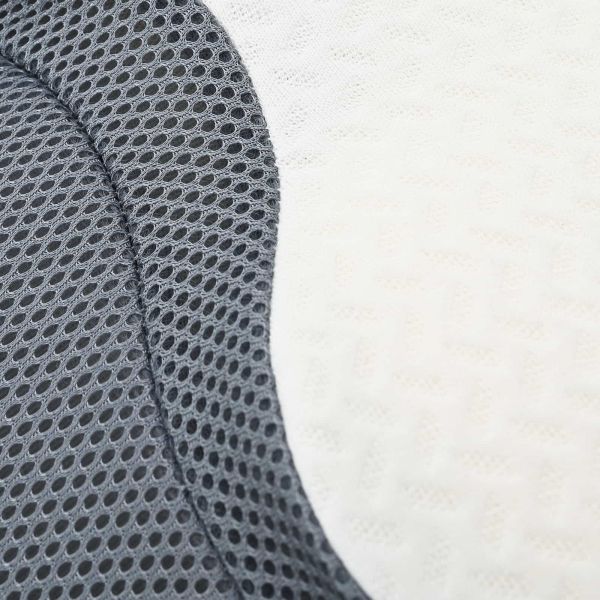 Възглавница с възглавница Бяло 60 x 37 x 13 см Полиестер