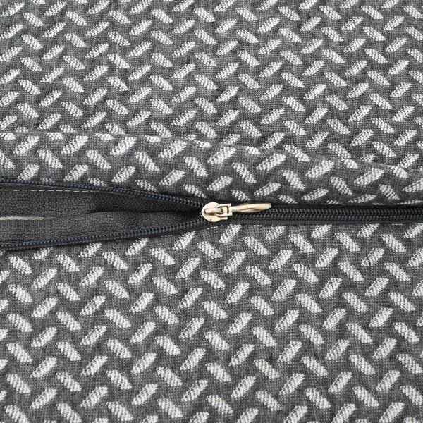 Възглавница с възглавница Сив 60 x 37 x 13 см Полиестер