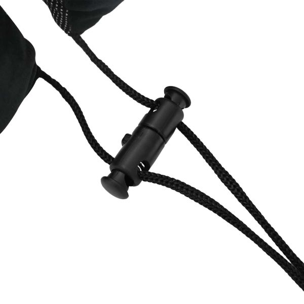 Възглавница с възглавница Черно 28 x 25 x 14 см Кадифе