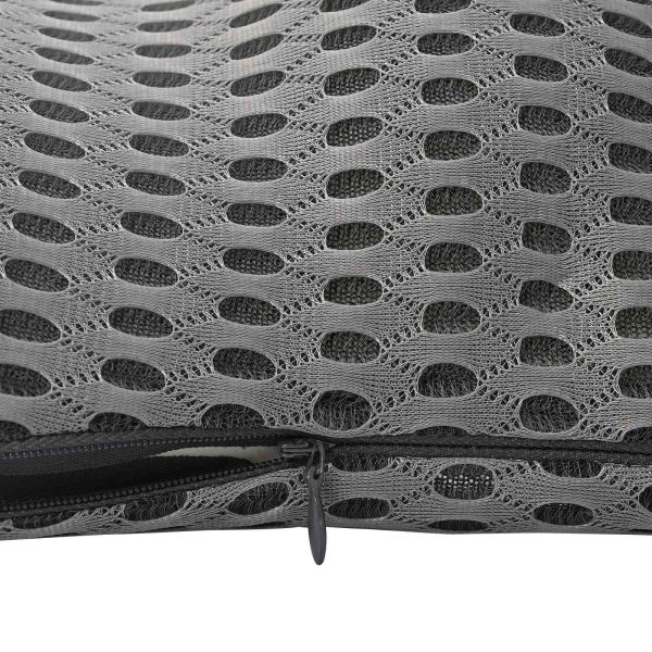 Възглавница с възглавница Сив 47 x 24 x 13 см 4D Мрежа