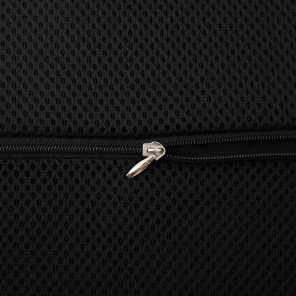 Възглавница с възглавница Черно 34 x 31.5 x 12 см Мрежа