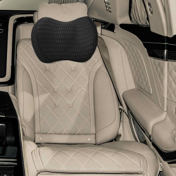 Възглавница с възглавница Черно 31 x 23 x 14 см 4D Мрежа