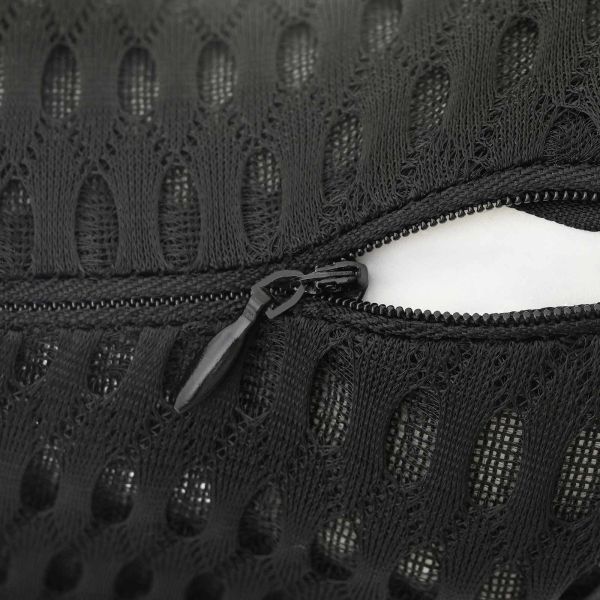 Възглавница с възглавница Черно 31 x 23 x 14 см 4D Мрежа