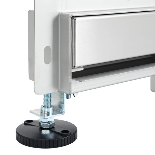 Стенен душов отвод Сребрист 70 cm Неръждаема стомана 304