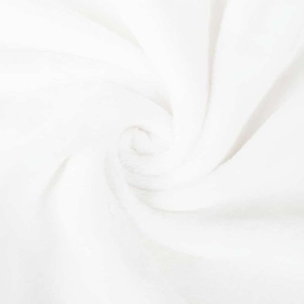 Одеяло с качулка Бяло m Флийс и фланел