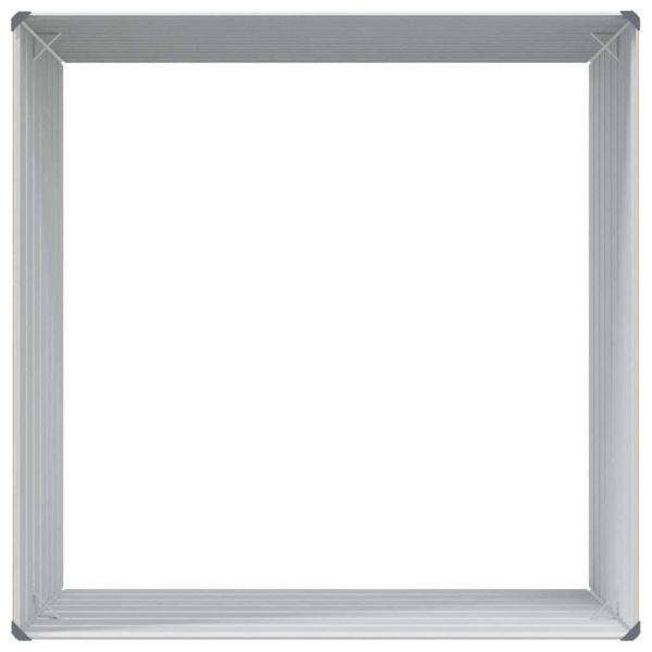 Градинска повдигната леха Светло кафяво 100 x 100 x 77 cm