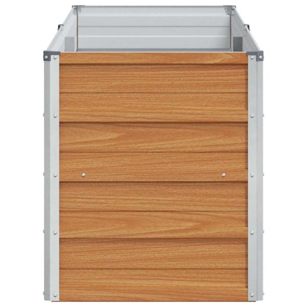 Градинска повдигната леха Светло кафяво 160 x 40 x 45 cm