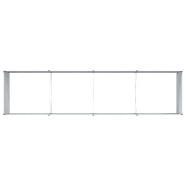 Градинска повдигната леха Светло кафяво 320 x 80 x 77 cm