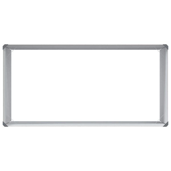 Градинска повдигната леха 98 x 50 x 68 см Галванизирана стомана