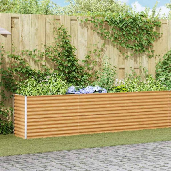 Градинска повдигната леха 485 x 50 x 68 см