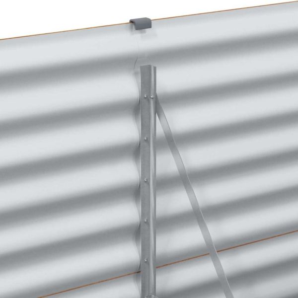 Градинска повдигната леха 582 x 50 x 68 см