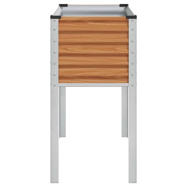 Градинска саксия Светло кафяво 100.5 x 40.5 x 90 см