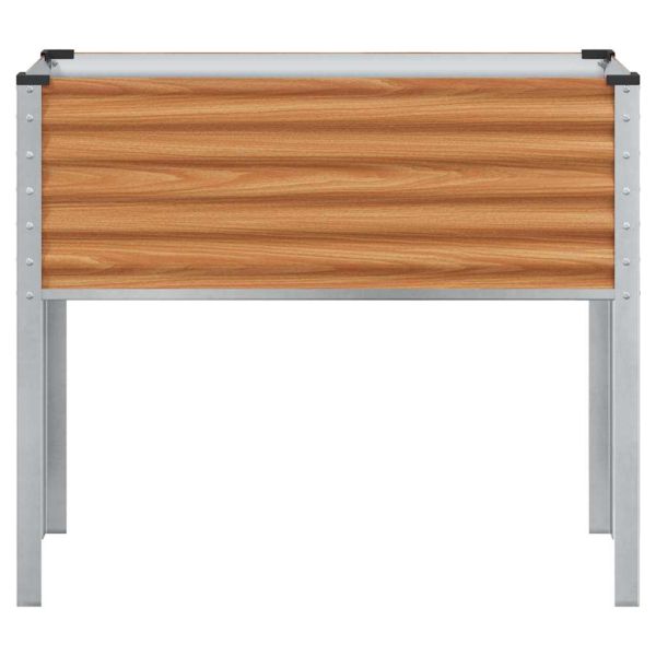 Градинска саксия Светло кафяво 100.5 x 40.5 x 90 см