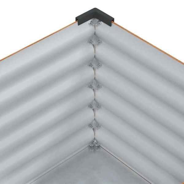 Градинска саксия Светло кафяво 100.5 x 40.5 x 90 см