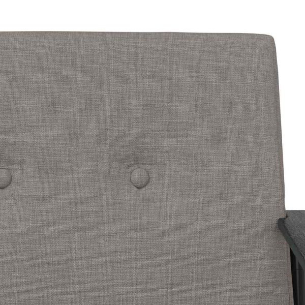 фотьойл Таупе 59 x 75 x 78 см текстил