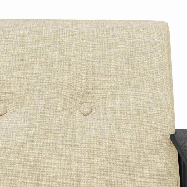 фотьойл Крем 59 x 75 x 78 см текстил