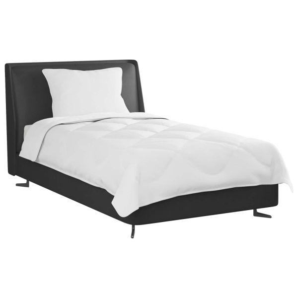 Цялосезонен завивка с възглавница 2 pcs Бяло Микрофибър