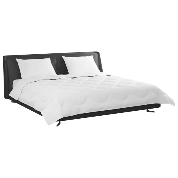 Завивка с възглавница 3 pcs Бяло Микрофибър