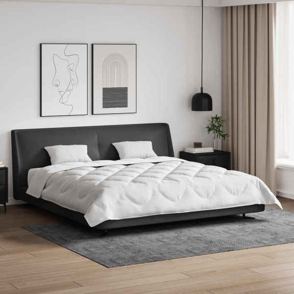 Завивка с възглавница 3 pcs Бяло Микрофибър