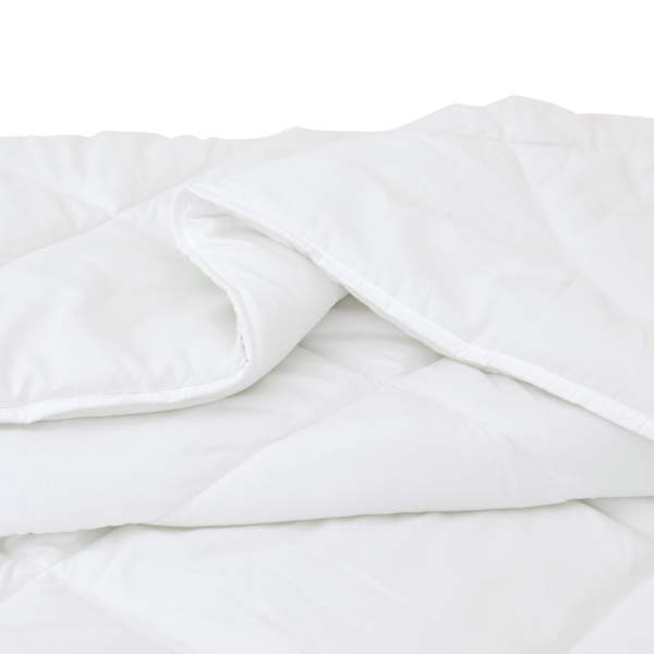 Завивка с възглавница 3 pcs Бяло Микрофибър