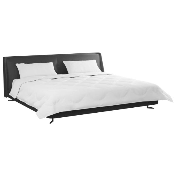 Дюна с Възглавници с възглавница 3 pcs Бяло Микрофибър и пух