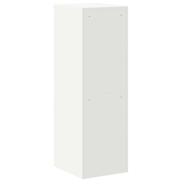 Кабинет за файлове с чекмедже 2 pcs Бяло 44 x 50 x 106.5 см