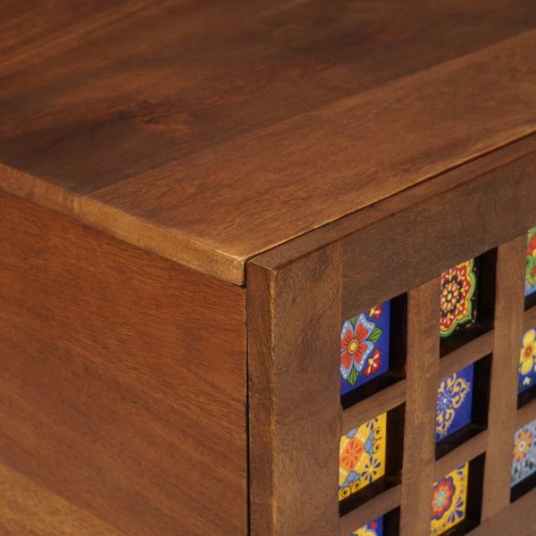 Масичка за кафе Кафяво Размер 100 x 54 x 40 см