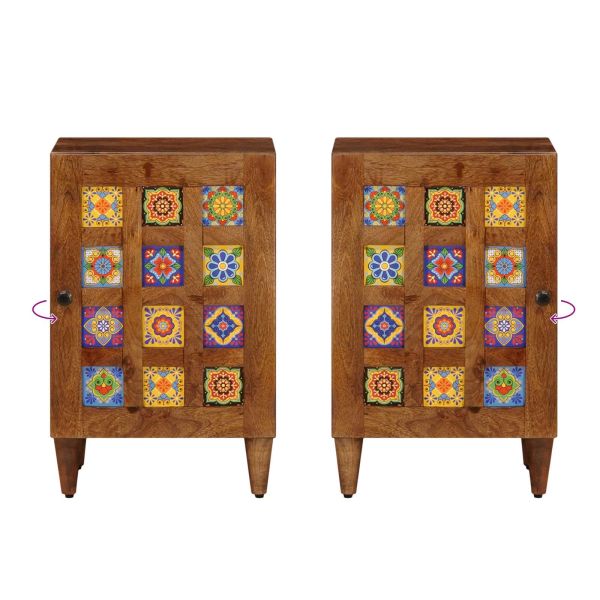 Шкаф за баня със съхранение с врата Орех 38 x 33,5 x 58 см