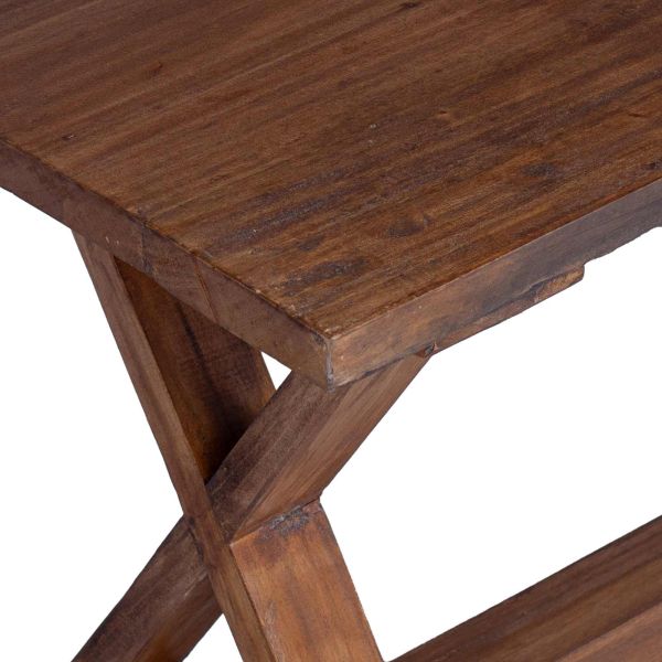 Пейка Естествен 85 x 35 x 45 см Масивна регенерирана дървесина