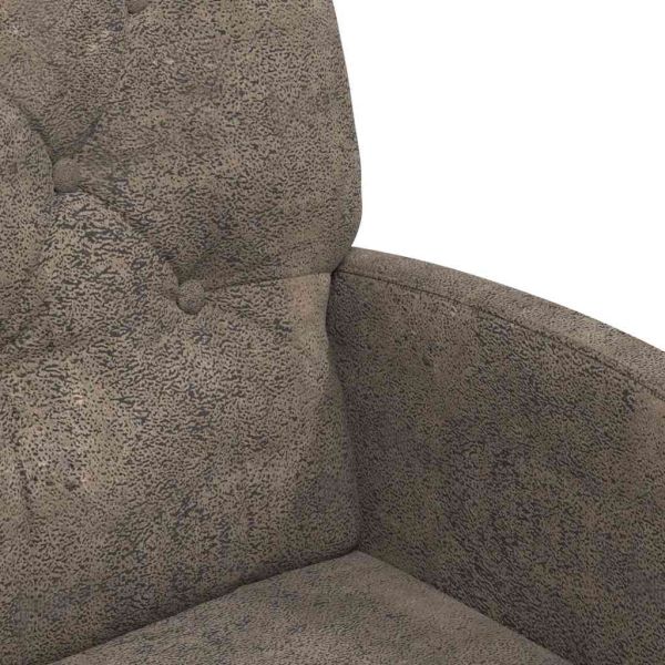 Столове с Колела 2 pcs Тъмносив 58 x 67 x 97 см Изкуствен велур