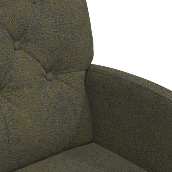 Столове с Колела с колела 2 pcs Военнозелен 58 x 67 x 97 см