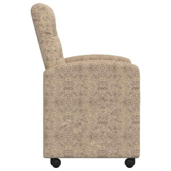 Столове с Колела с колела 2 pcs Светлосиво 57 x 67 x 98 см