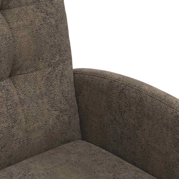 Столове с Колела 2 pcs Тъмносив 57 x 67 x 98 см Изкуствен велур