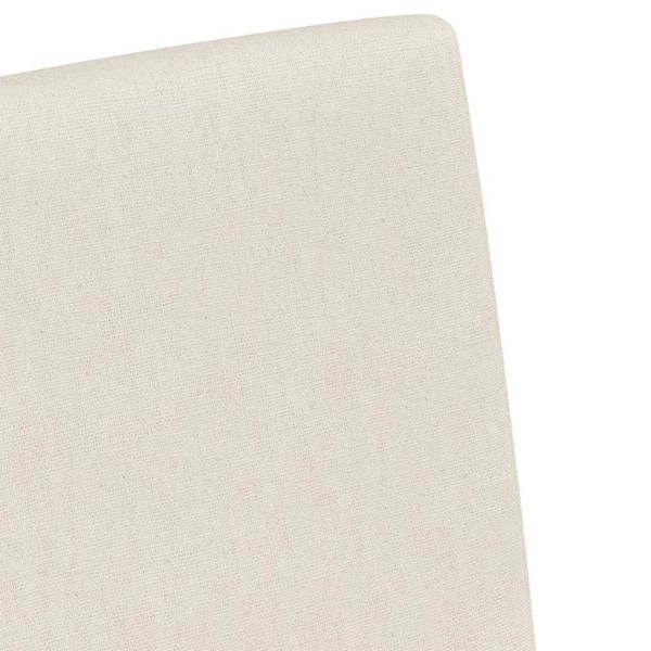 Обедени столове с колела 2 pcs Бежово 57 x 67 x 95 см Лен