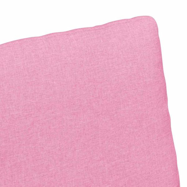 Обедени столове 2 pcs Розово 57 x 67 x 98 см текстил