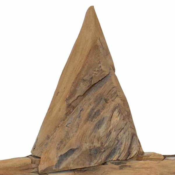Коледна звезда Кафяво 45 x 5 x 60 см Солидно тиково дърво