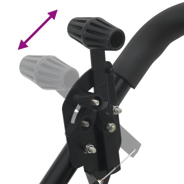 Разпределител Черно 80,5 x 53 x 78,5 см PVC и стомана