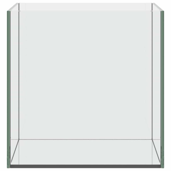 Аквариум със съхранение Бяло Стъкло
