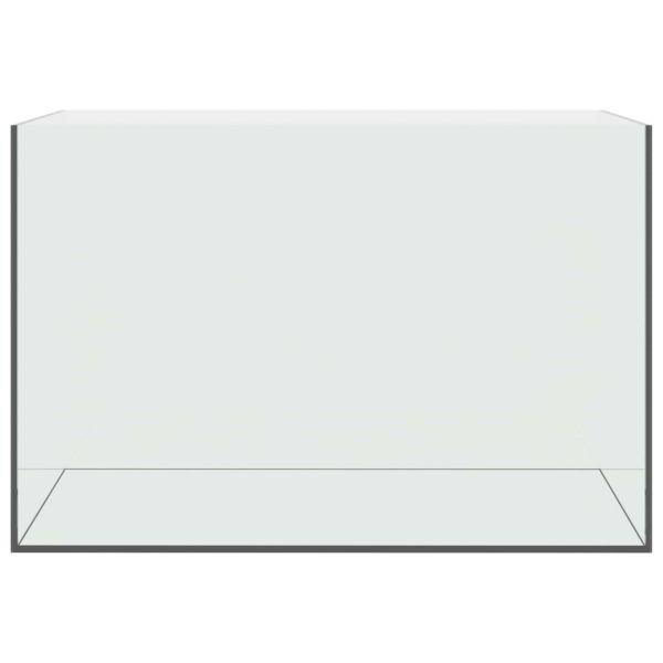 Аквариум със съхранение Бяло Стъкло