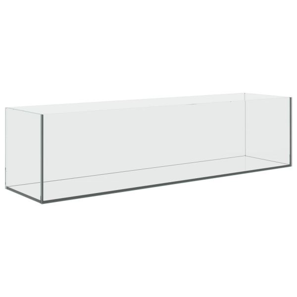 Аквариум със съхранение Прозрачен 80 x 20 x 20 см Стъкло