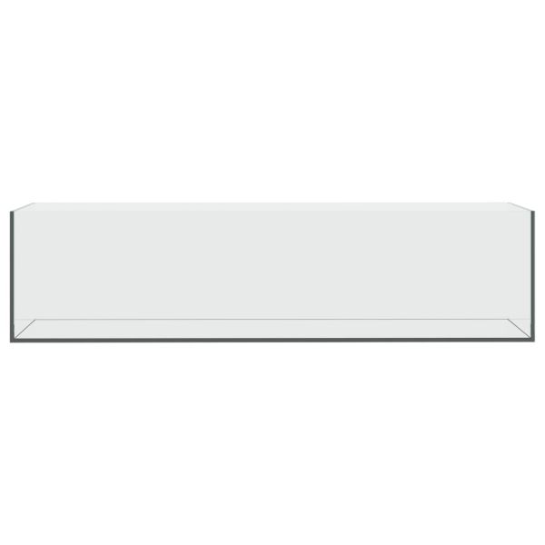 Аквариум със съхранение Прозрачен 80 x 20 x 20 см Стъкло