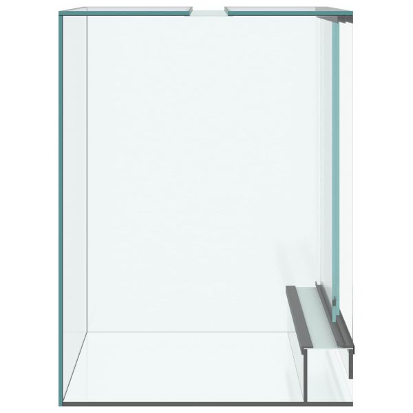 Хабитати за влечуги и земноводни Бяло 30 x 30 x 40 cm Стъкло