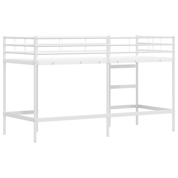 Легло на двуетажно легло за деца Бяло 75 x 190 cm